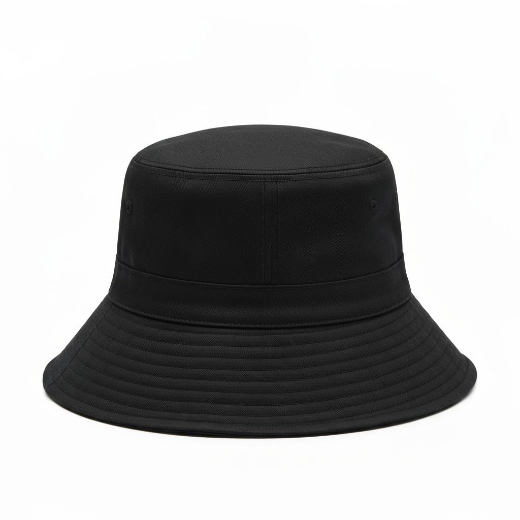 Premium 블랙 버킷햇
