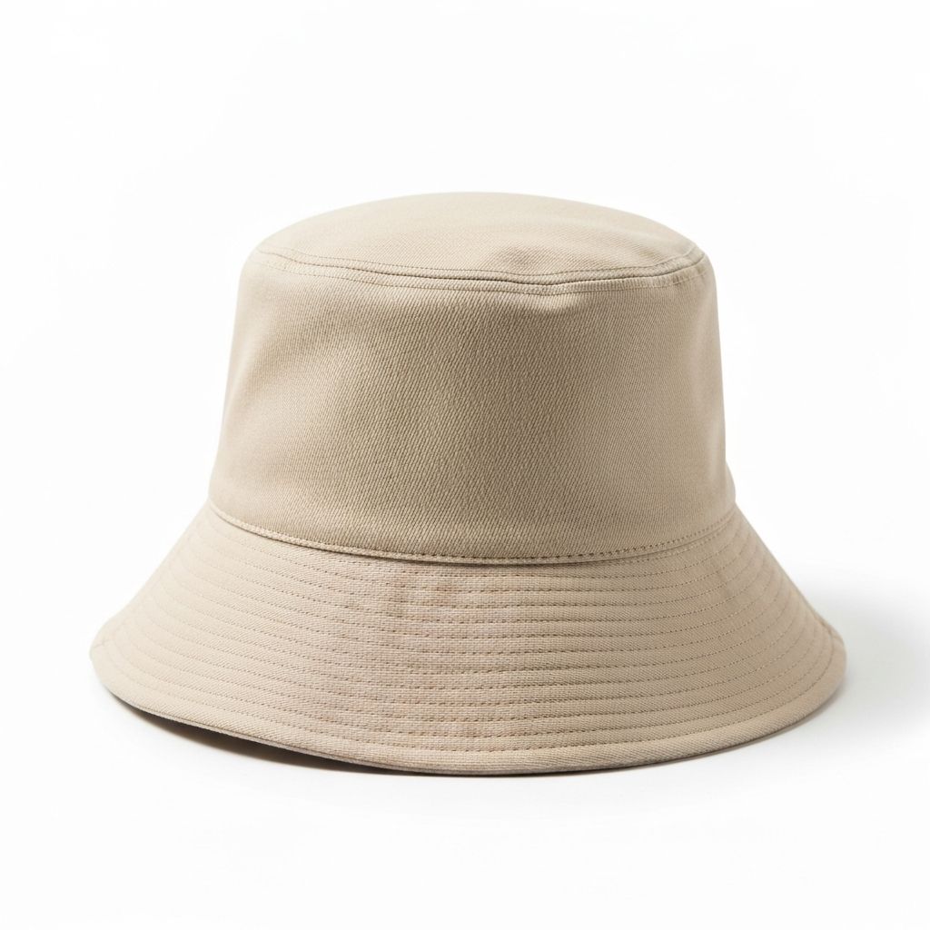 Beige 크림 버킷햇